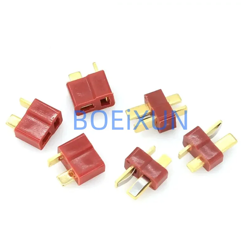 10PCS T- Plug Male & Female Connectors Deans Style For RC LiPo Battery ESC