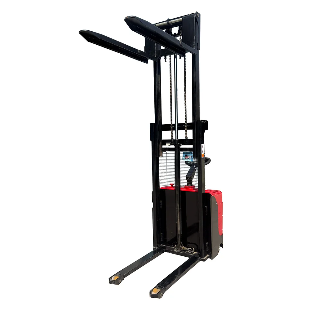 Electric Stacker Forklifts 48V Mini Forklifts 1.5-3 Ton Semi-Electric FANYU CDD20 Hydraulic Side Shifter Indoor Outdoor Use
