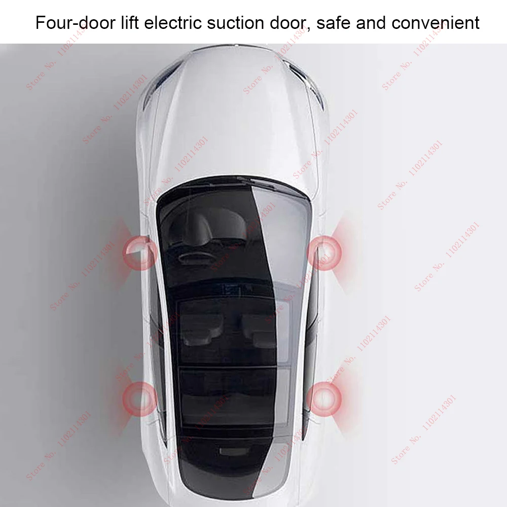Electric Door Handles For Tesla Model Y 3 Soft Closing Model 3 Highland Soft Close Smart Auto Electric Suction Door Closing Open