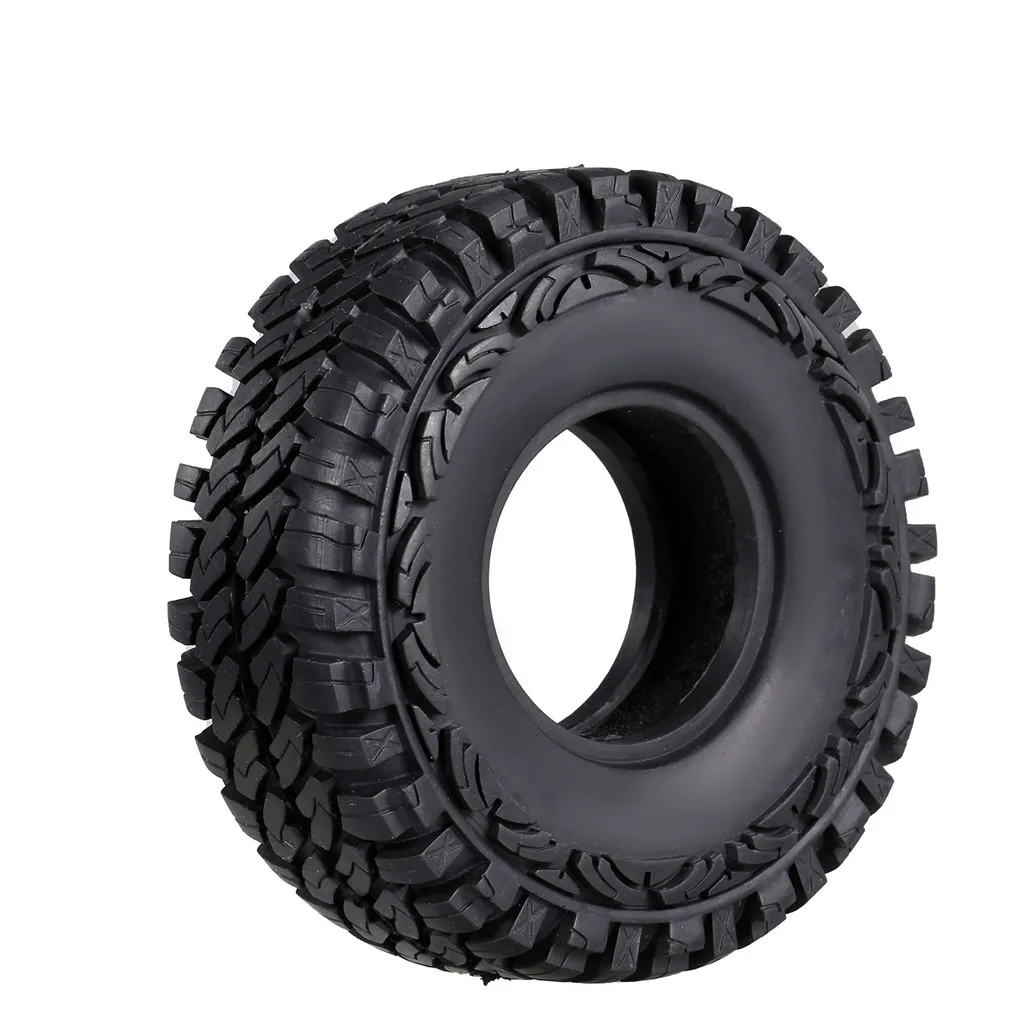 4PCS 110mm RC 1.9 RC Crawler Tires Soft Rubber Good Grip for 1/10 Scale TRX4 Axial SCX10 Redcat Gen 8 RC4WD Rocks Mud Dirt