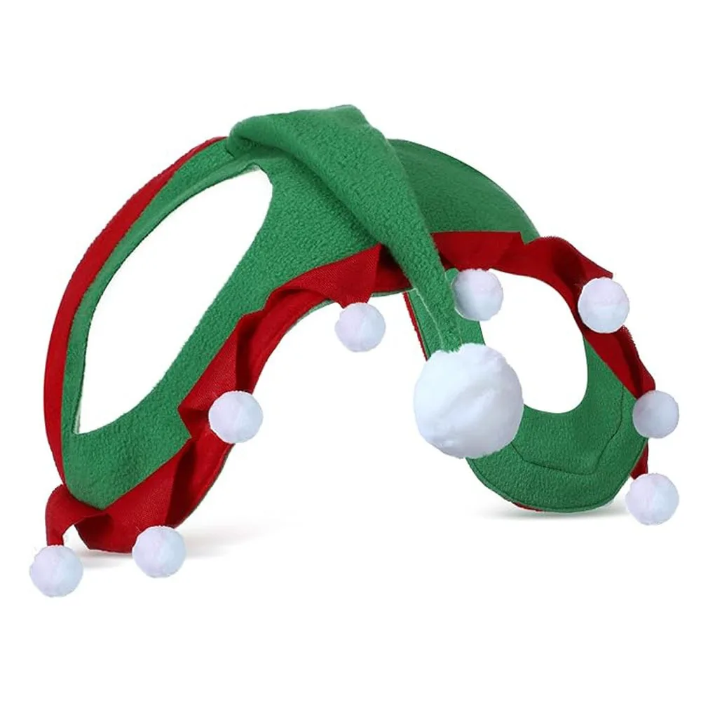 Christmas Design Horse Dress Up Set Santa Style Party Theme Xmas Horse Party Hat Equestrian Equipment Holiday Decoration