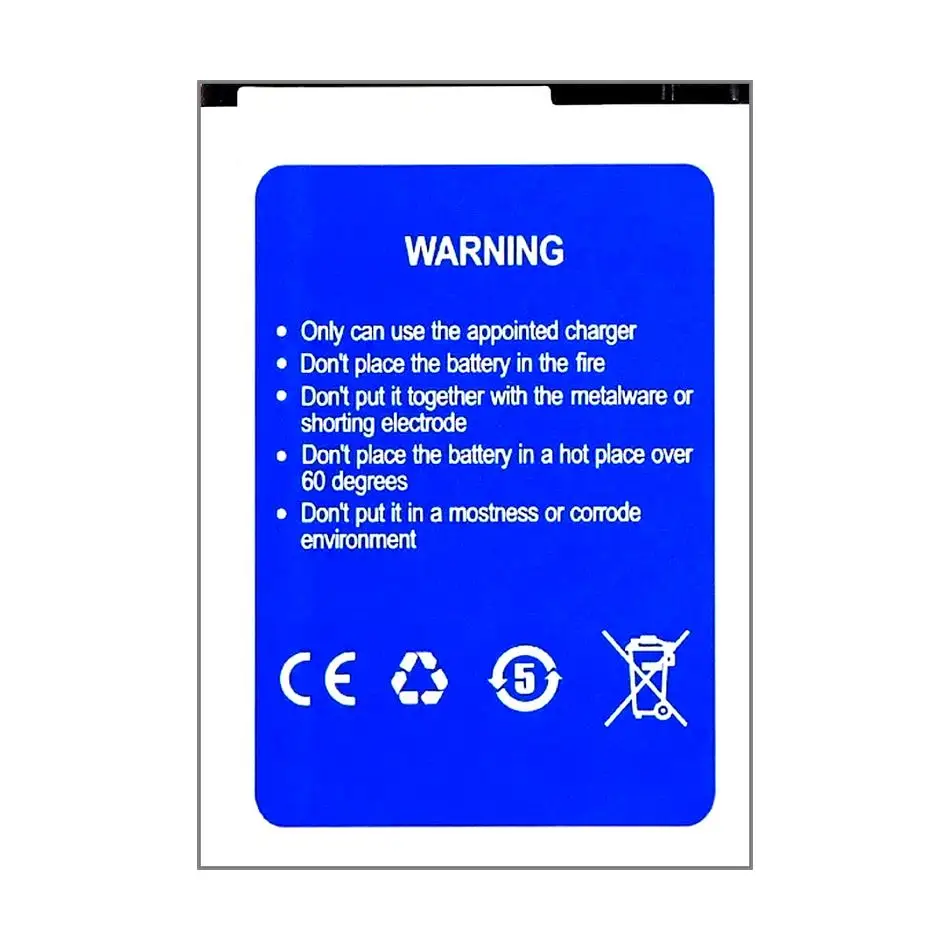 Per Homtom S12 2750Mah Batteria per telefono cellulare ad alta efficienza