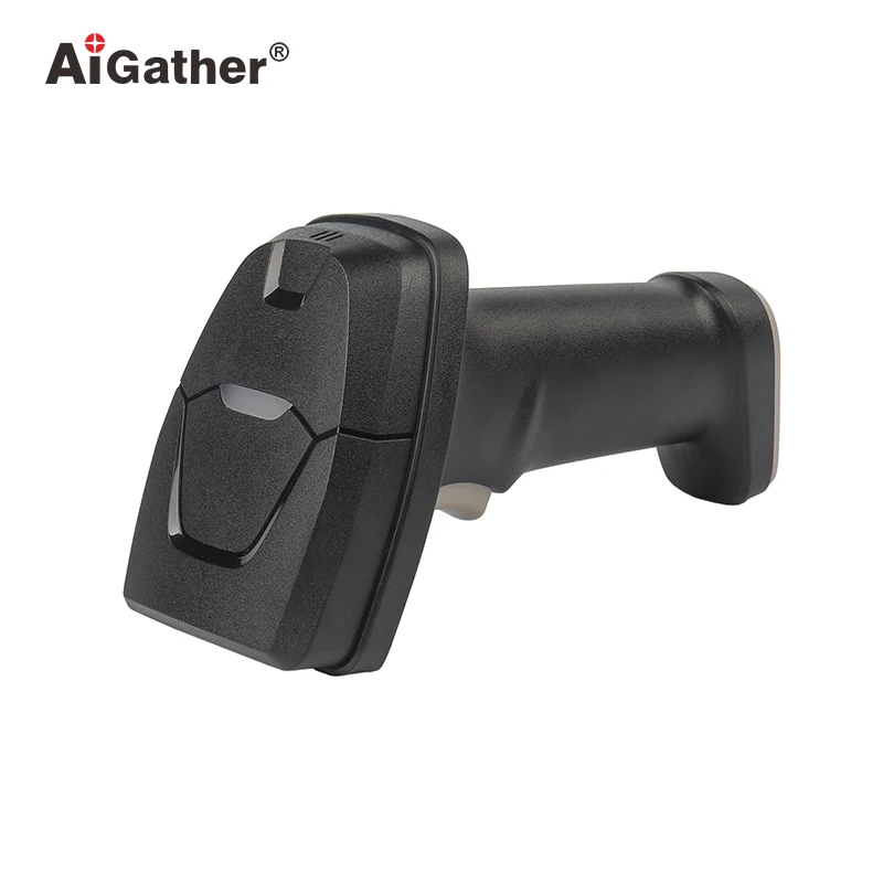 AiGather A-9528SR Wireless 2.4GHz USB Receiver Handheld Barcode Qr Code Reader with AUTOSENSE
