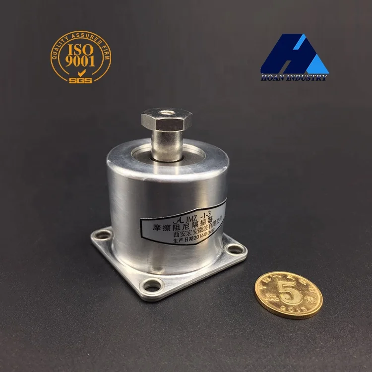 Aerospace Helicopter Communication Equipment Electronics Vibration Shock Control JMZ-1-3.0A Rubber & Metal Friction Damper