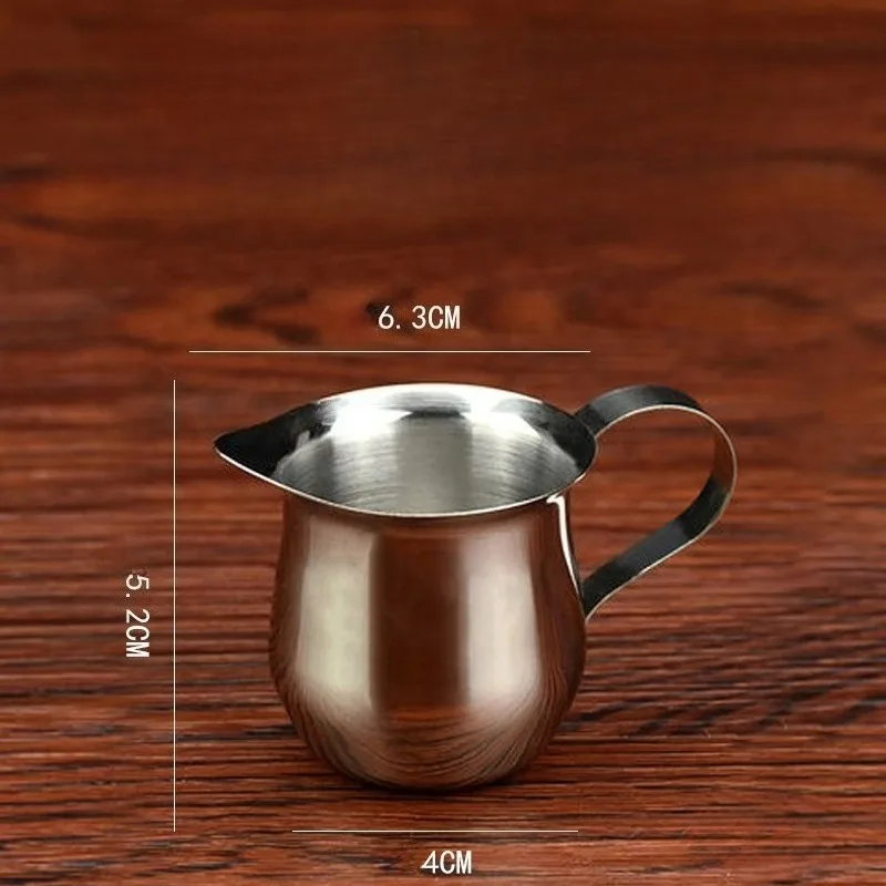 3 Ounce Mini Stainless Steel Creamer Pitcher 12 Pack Bell Shape Cream Dispenser Cup with Spout for Coffee Milk Syrup Salad Sauce