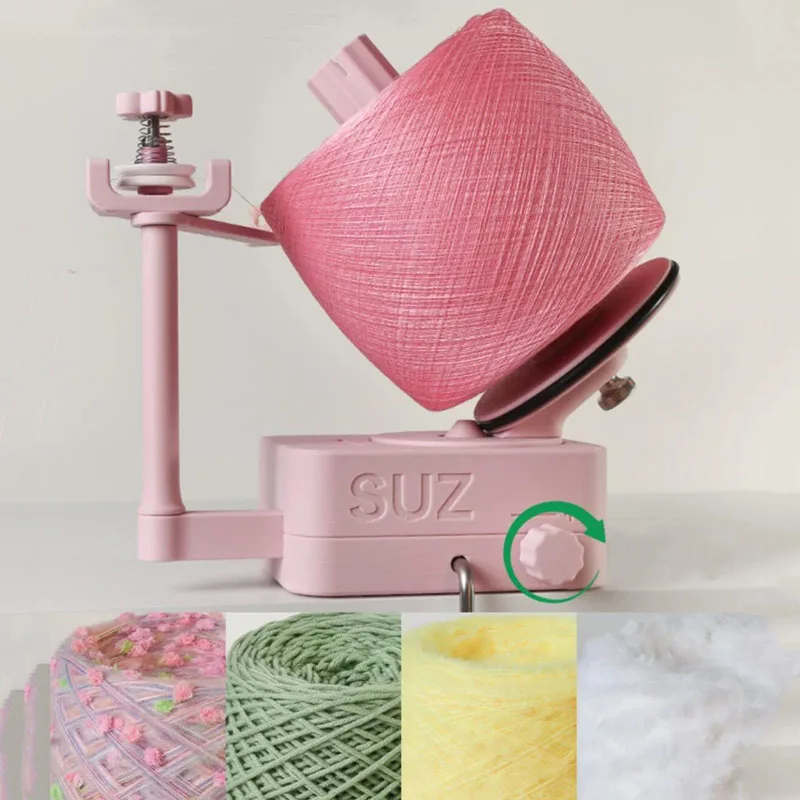 Automatic Electric Yarn Winder - Home Use Skein & Ball Winder for Crafting And Knitting
