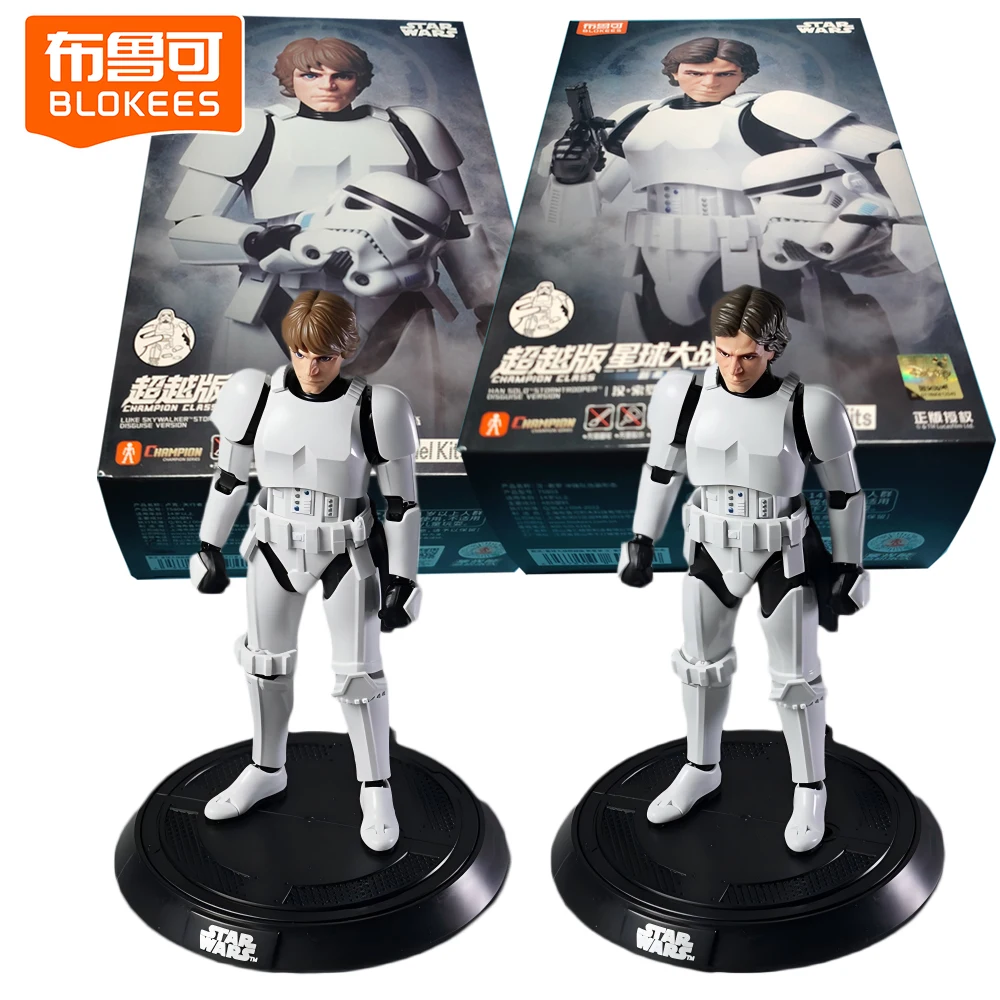 

Оригинальные фигурки BLOKEES «Звездные войны», класс «Чемпион», Лука Скайуокера, персонажи фильмов, коллекционные модели, игрушки, подарки