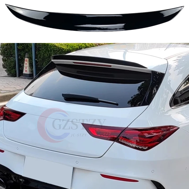 Auto Baule Posteriore Spoiler Ala ABS Coda para Mercedes Benz CLA Tiro Freno X118 CLA180 200 220 250 CLA45 AMG 2019-2023