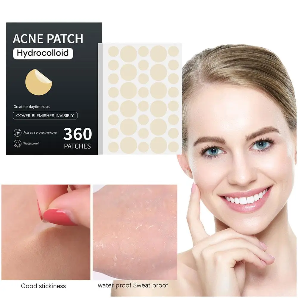 360pc Tea Tree Oil Acne brufolo patch traslucido opaco idrocolloide acido salicilico olio dell'albero del tè per l'acne bruciata Dropshipping