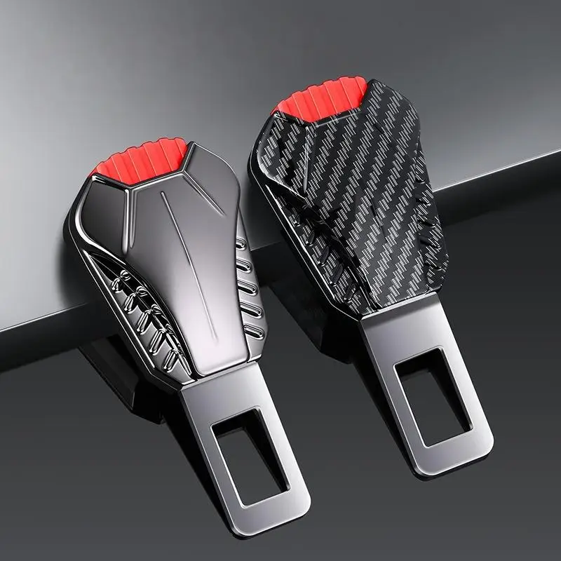 1Pcs Car Seat Belt Clip Extender Thick Insert Socket Safety Buckle Plug Auto Interior Accessories