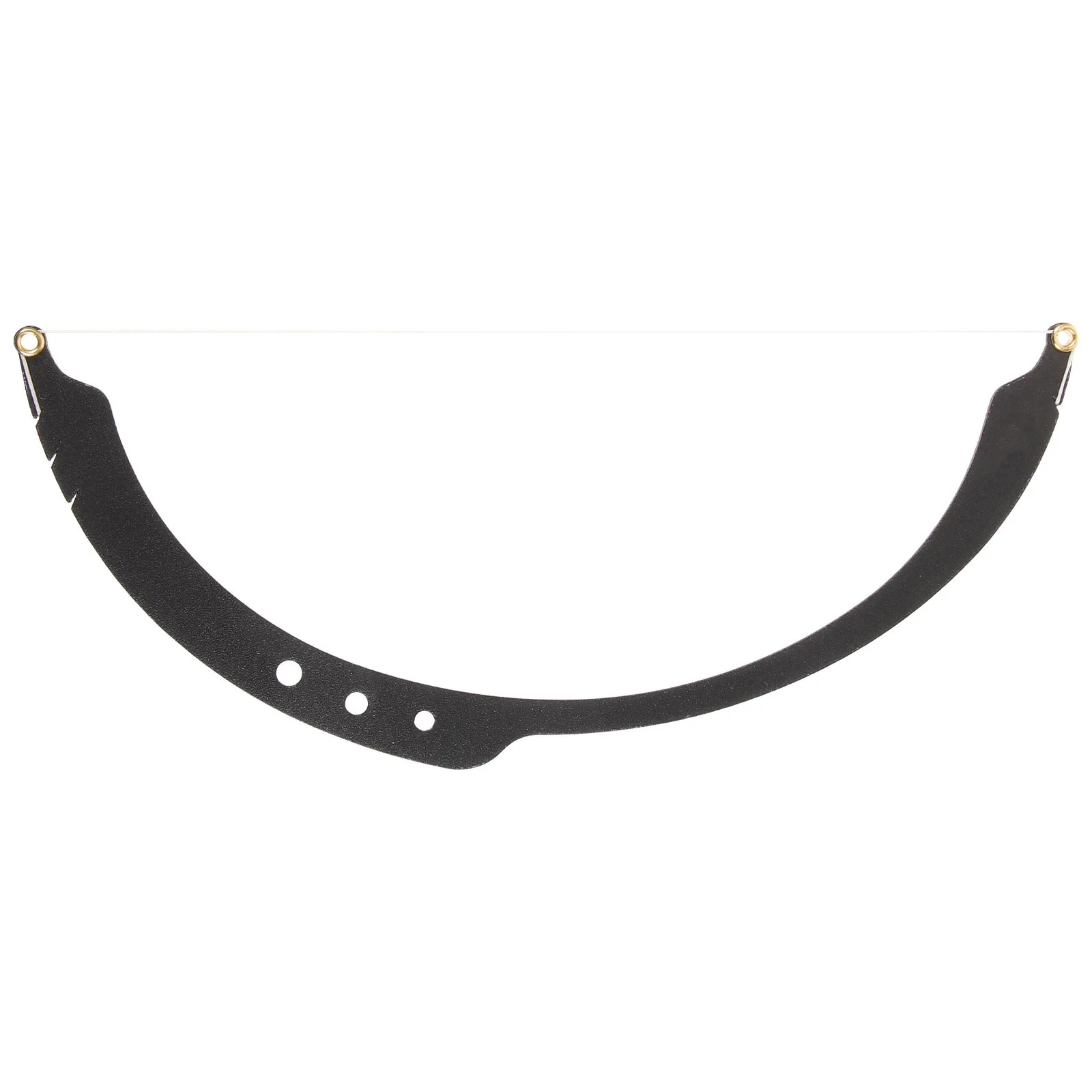 1 مجموعة القوس تصميم المعادن تحديد المواقع حاكم أداة قياس خفيفة الوزن لرسم الحواجب المحمولة الحاجب تشكيل عدة المهنية #4