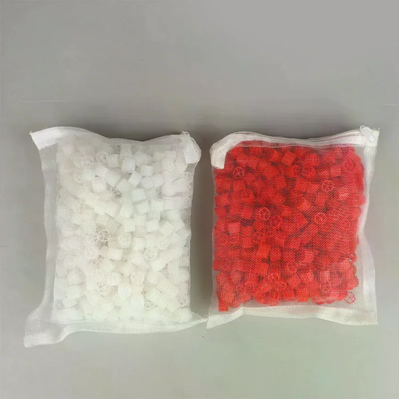 Wihte Red K1 Filter Media Biological Filtration Media Bio Balls Water Treatment For Fish Tank Aquarium Pond Water Filtration