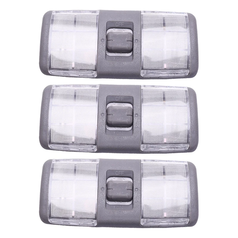 3X Car Interior Roof Dome Light Reading Lamp MB774928 For Mitsubishi Pajero Shogun Montero V31 V32 V33 V43 1990-2004