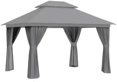 Reinforced RipLock 350 Replacement Canopy Top Cover Compatible with the Aoxun 10’ X 12’ Gazebo Models FG405GF01-QF