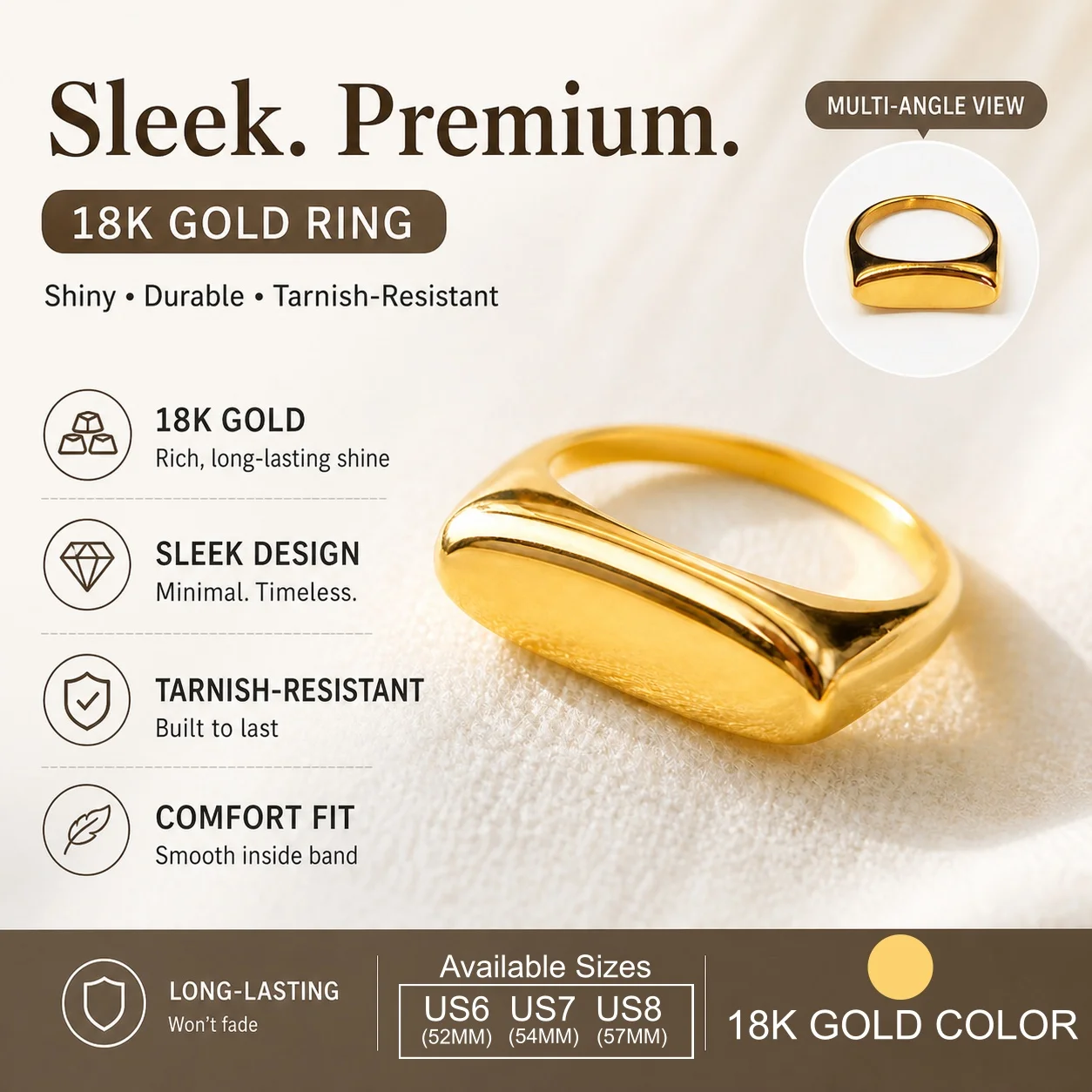 St.delan New Stainless Steel Couple Rings Simple Polished Matching Jewelry Fashion Gift Accessories