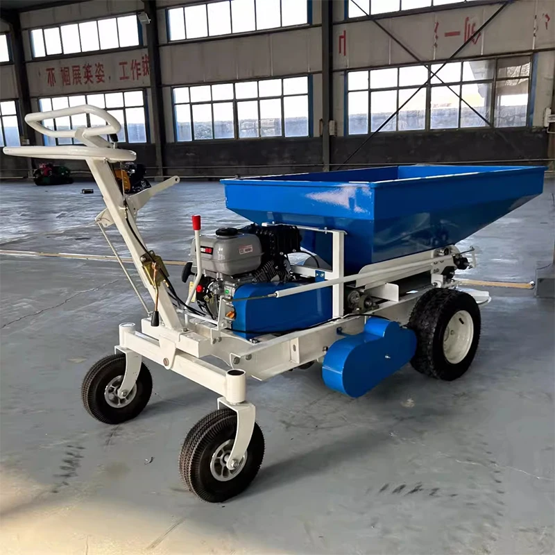 HT400 Self-propelled Fertilizer Spreader, Fertilizer and Seeder Combination, Walk-behind Lawn Fertilizer Spreader  (Customized)