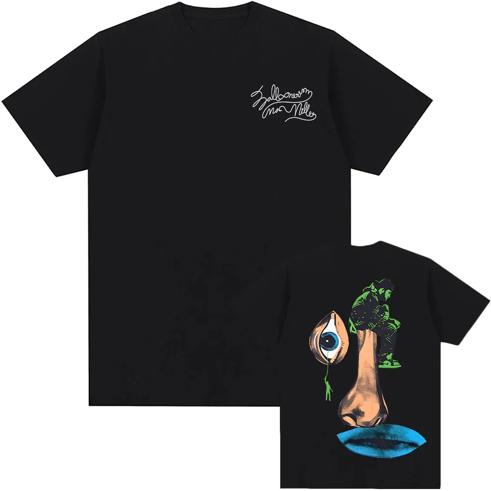 Macc Miller Balloonerism Tshirt Cotton High Quality Summer Tee-shirt Ropa Hombre Camisetas Short Sleeve O-neck Men Women T-shirt