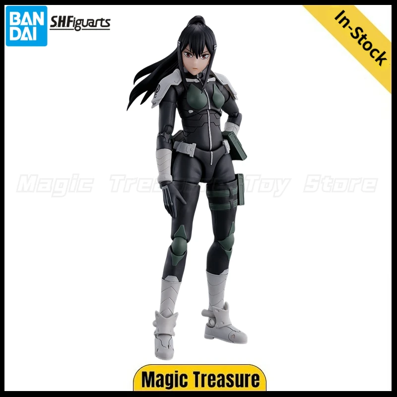 

【In Stock】Original Bandai SHF Kaiju-no8 MINA ASHIRO Action Figure Anime Model Toys