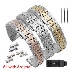 Stainless Steel Wacth Strap for Tissot for Citizen for Armani Strap Watch Band 12/13/14/16/17/18/19/20/21/22/23/24 mm WristBand