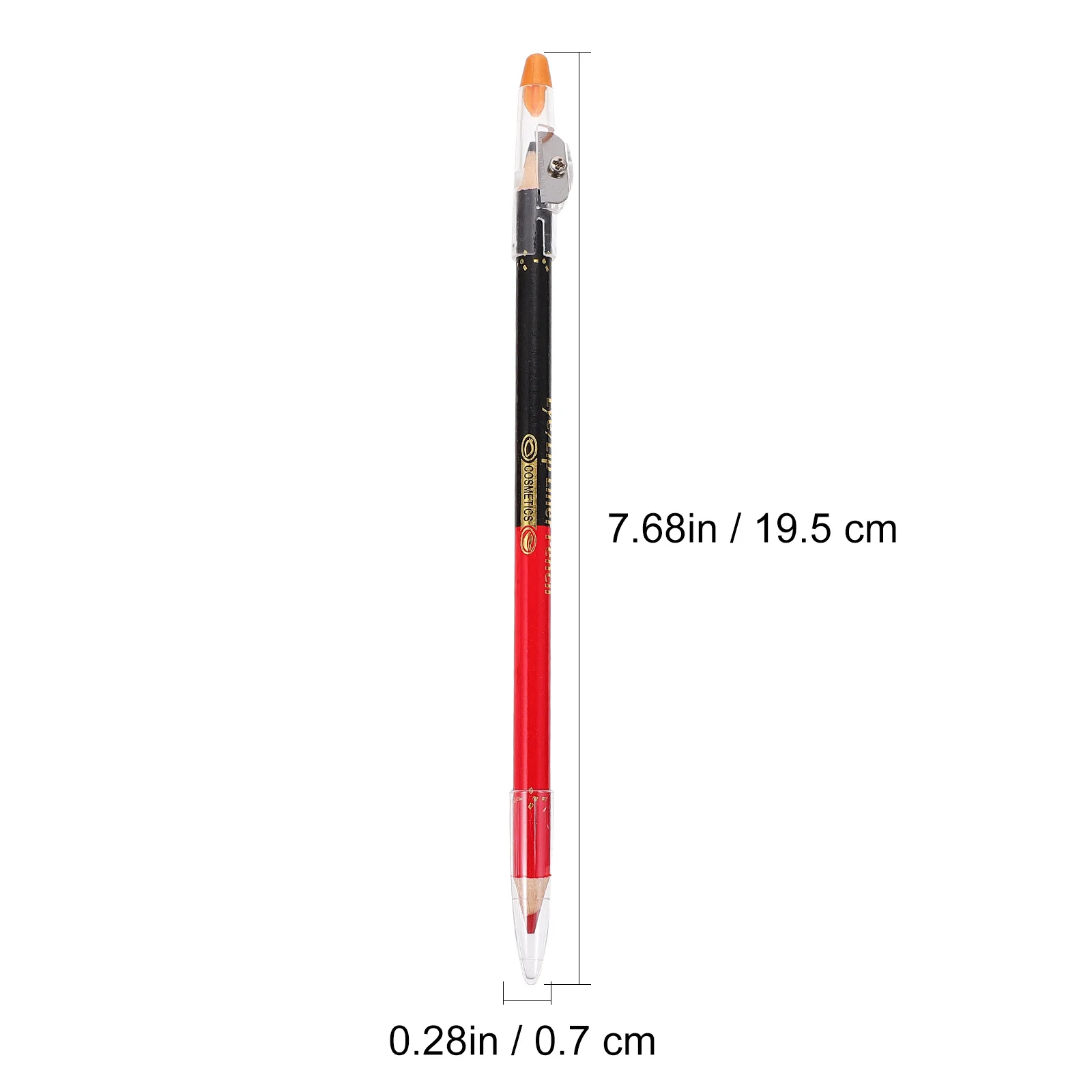 12Pcs Double-Head Eyebrow Pencil Waterproof Matte Lip Liner Eyeliner Set High Pigment Makeup Pencil Eye Lip Shaping Accessory