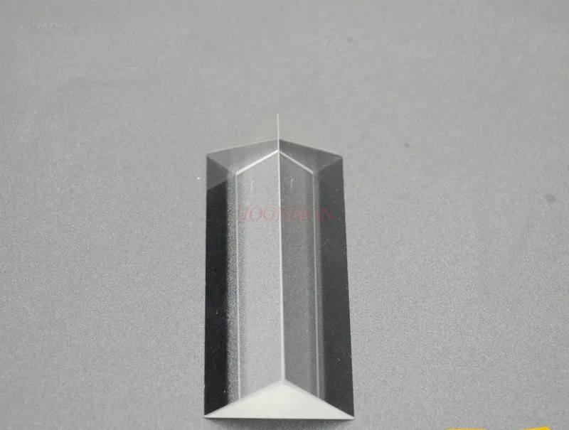 1pcs Right angle triangular prism 20*20*60mm optical measurement two-dimensional detection custom uncoated spectroscopic