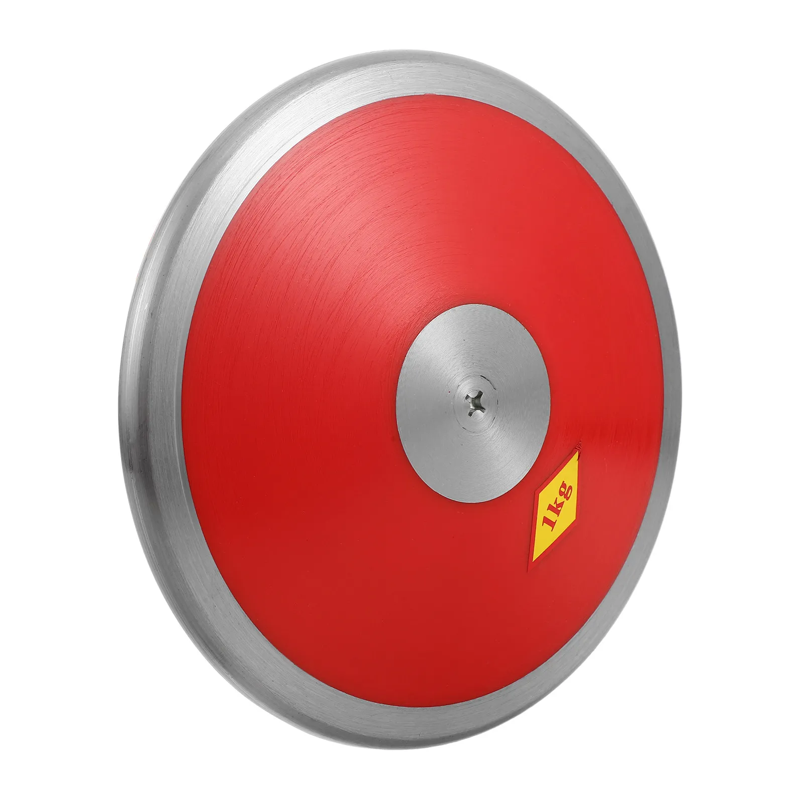 Nylon Athletic Discus 1Kg Training Discus Non-Slip Track Throwing Disc Safe Practice Outdoor Indoor Youth Sports Training
