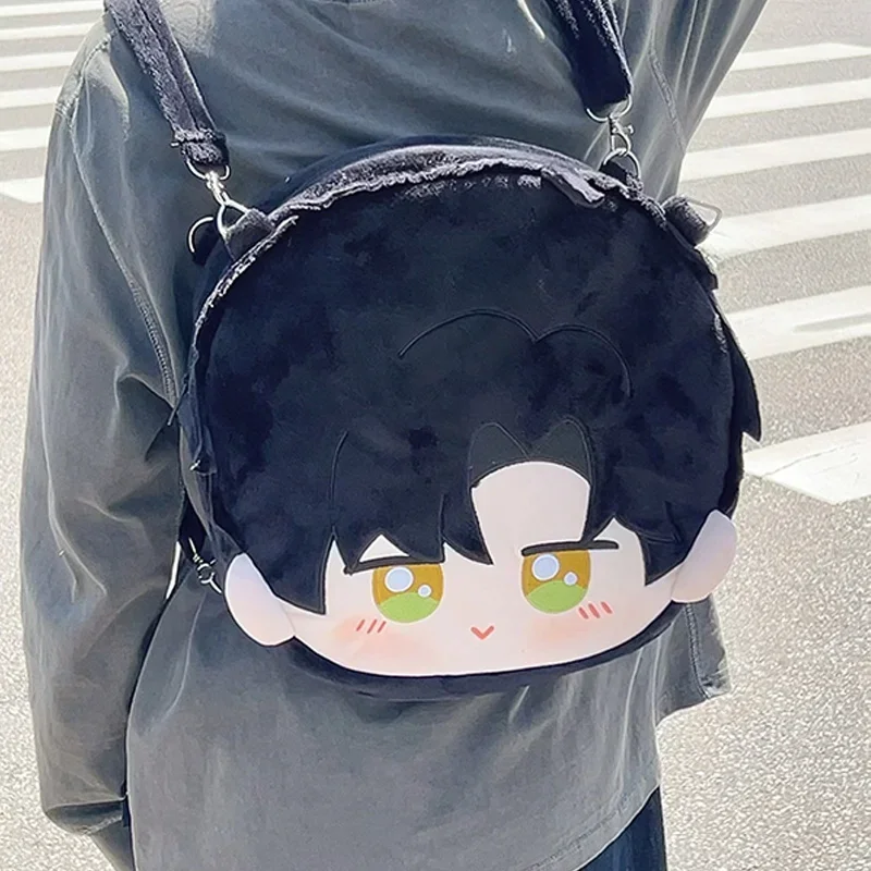 Anime Game Love and deepspace Xavier Zayne Rafayel Property Cosplay Oversized backpack with two shoulders Plush Cotton Backpack