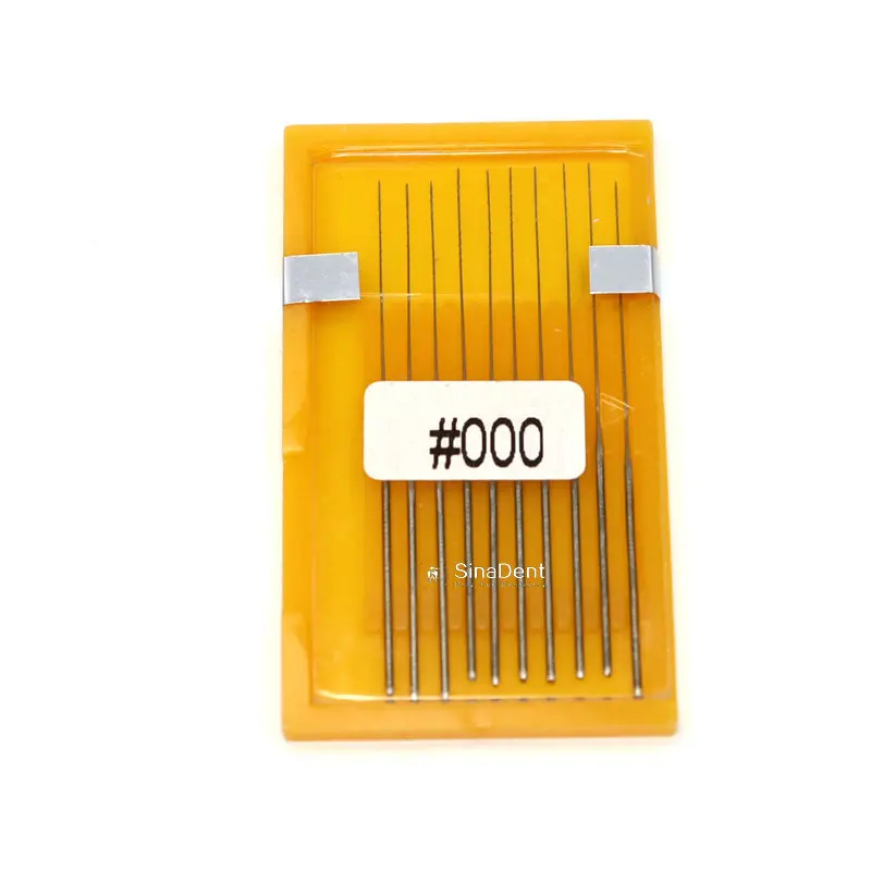 10pcs/Pack Dental Barbed Broaches withtout Handle 0 00 000 Endondontic Root Canal Files Stainless Steel Dental Instrument - Image 4