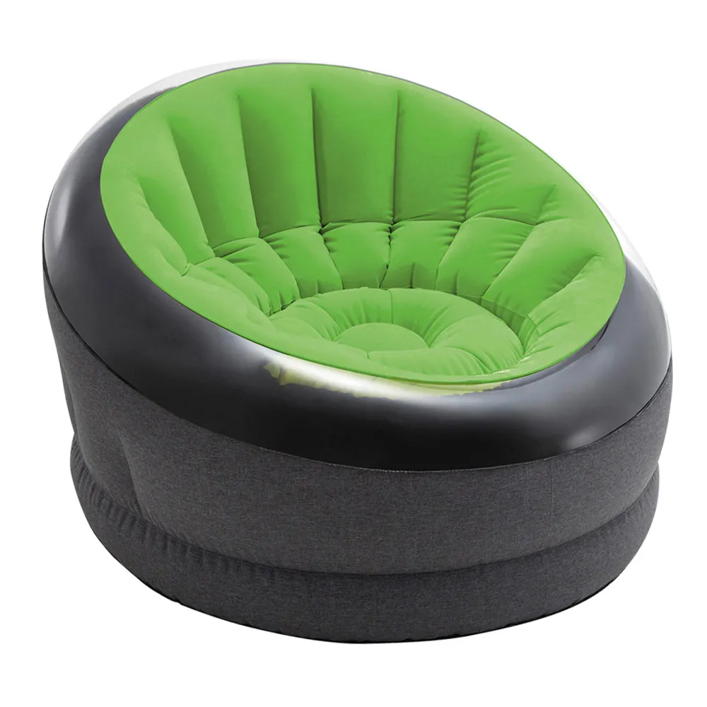 Inflatable green lime empire INTEX armchair