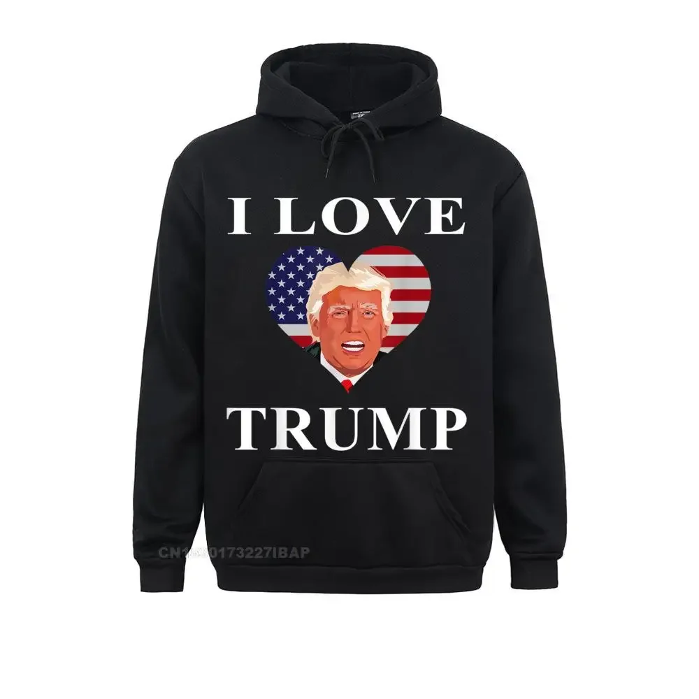 

I Love Hoodie Sweatshirts for Men Lovers Day Hoodies Christmas Beach Hoods Long Sleeve