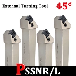 1PCS PSSNR2020K12 PSSNR2525M12 PSSNL Cnc External Tool Holder Turning Tools High Quality PSSNR For Carbide Inserts SNMG