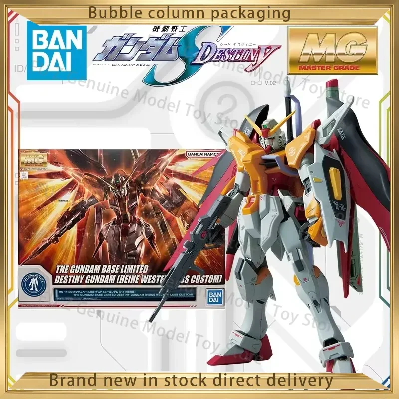 In Stock Genuine BANDAI MG 1/100 Kidou Senshi Gundam SEED Destiny Gunpla Anime Action Figure Assembly Model Toys for Gundam