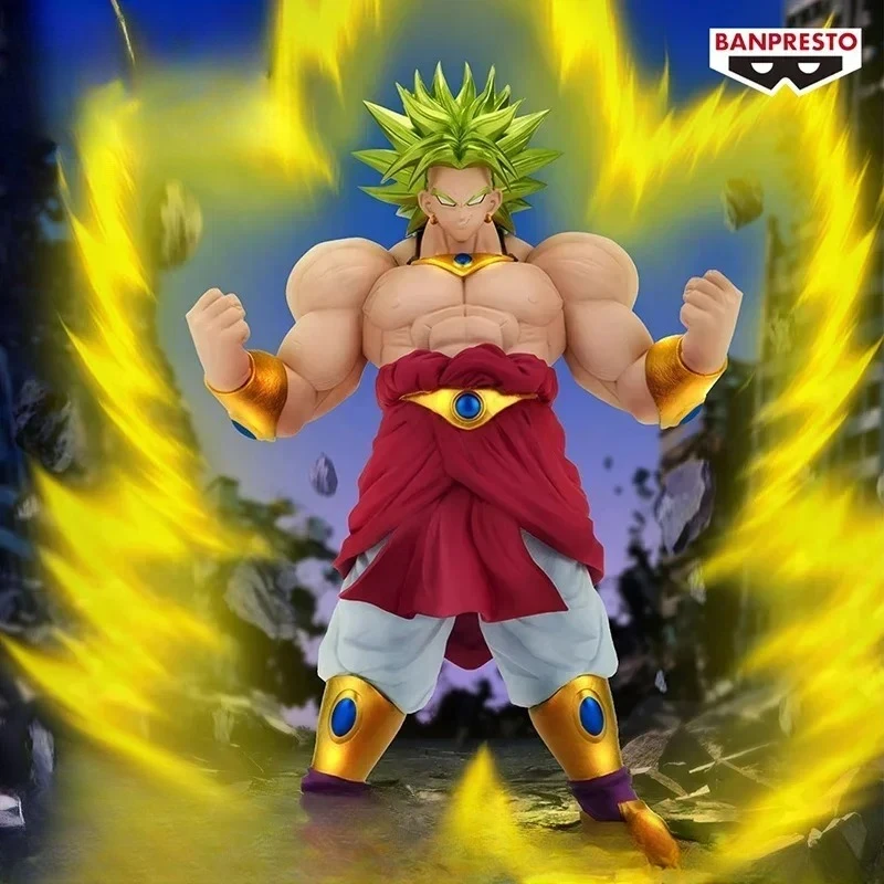 

In Stock BANDAI BANPRESTO Dragon Ball Z BLOOD OF SAIYANS Vol.22 Super Saiya Broly PVC Anime Action Figures Model Collection Toy