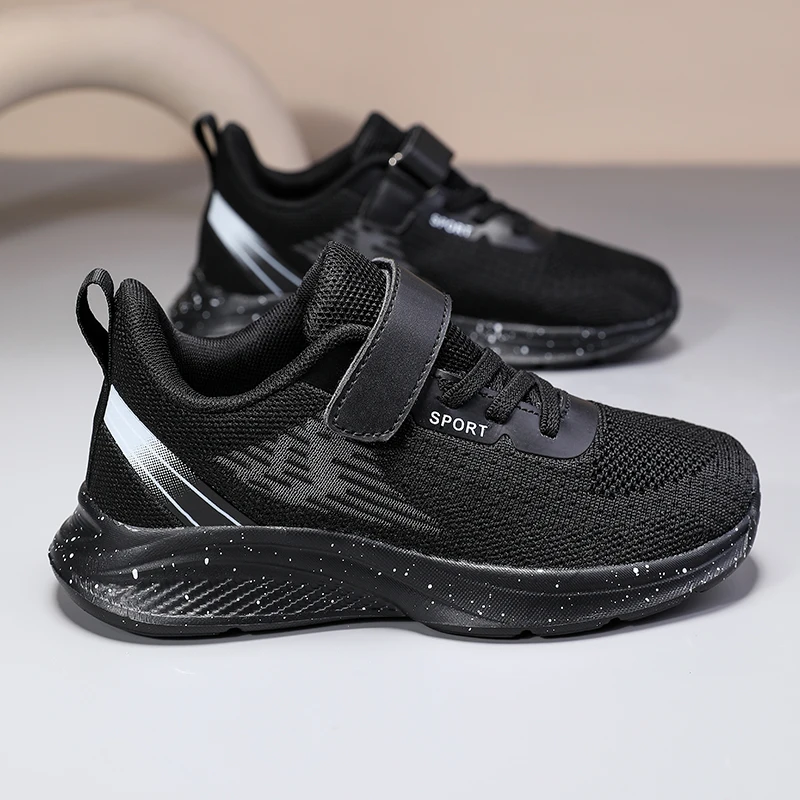 

Детская спортивная обувь с дышащей сеткой, кроссовки для бега для мальчиков и девочек, легкие детские повседневные кроссовки на мягкой подошве, уличная детская теннисная обувь