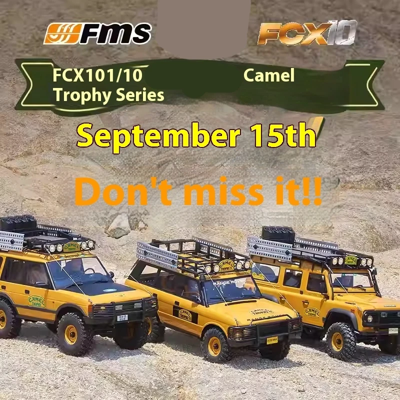 

Новый Fms 1/10 Camel Cup Fcx10 Моделирование Радиоуправляемый Пульт Дистанционного Управления Профессиональный Внедорожный Альпинистский Автомобиль Классическое Ностальгическое Издание