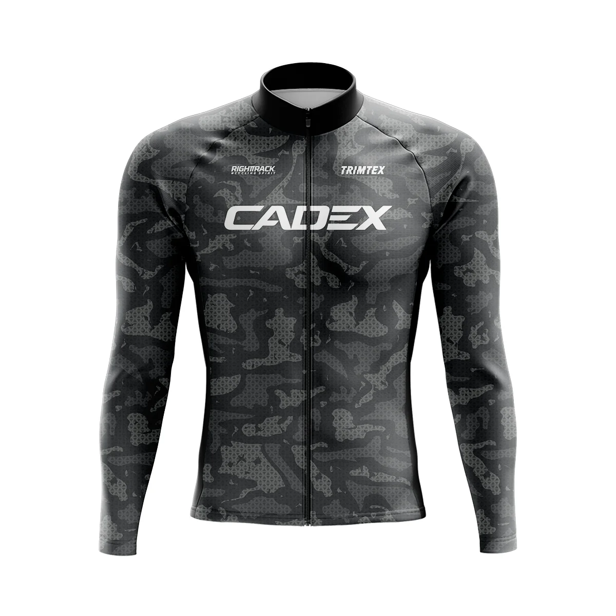 New CADEX Winter Cycling Jersey TRIMTEX Men Long Sleeve Cycle Clothes Spring Autumn Mesh/Fleece Thermal RIGHTTRACK Bike Clothing