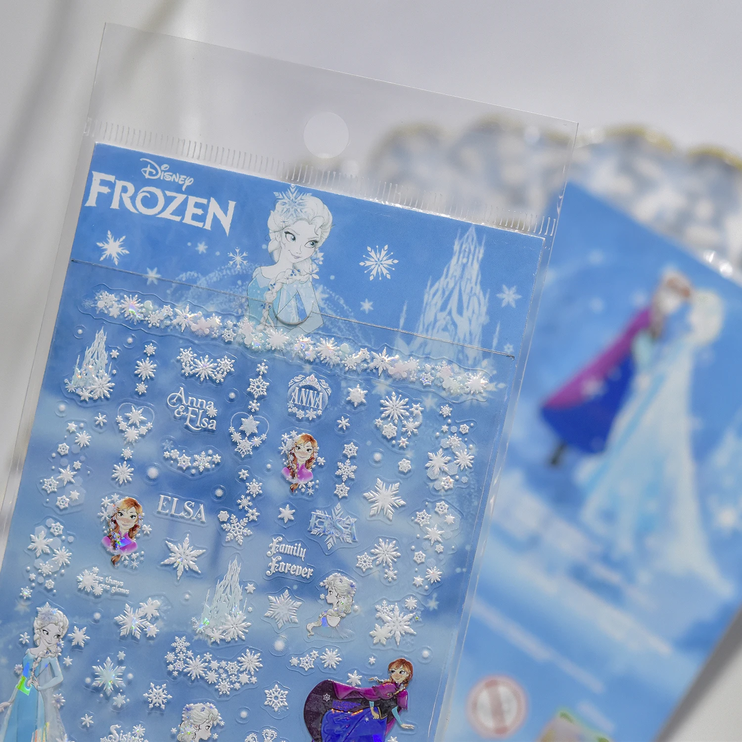 สติ๊กเกอร์ติดเล็บ 5D ลายเจ้าหญิงดิสนีย์น่ารัก ชุดตัวละครจากแอนิเมชั่นดิสนีย์ สำหรับตกแต่งเล็บ