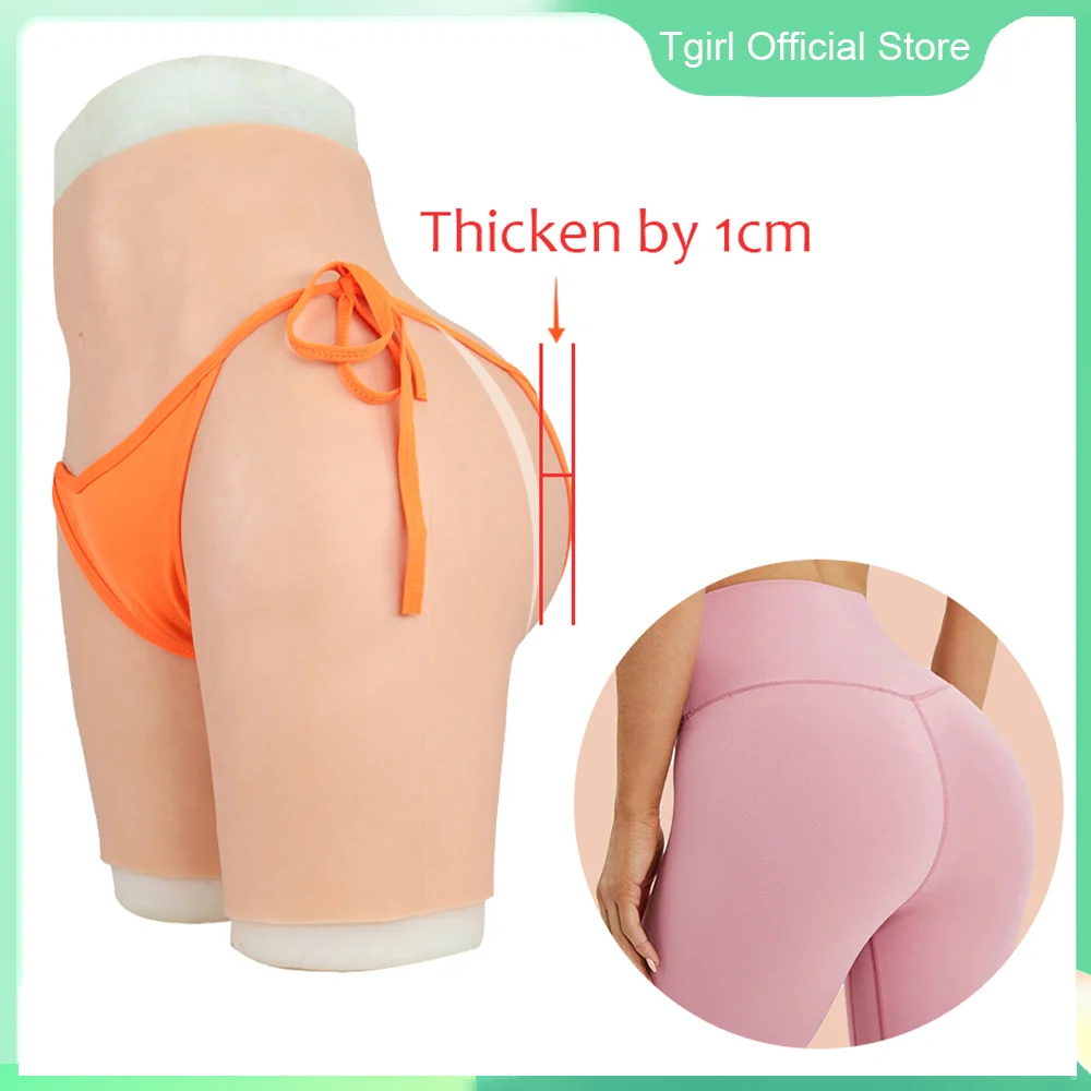 

Tgirl Realistic Silicone Vagina Pant Artificial Fake Vagina Pant Pussy Pants Enhancer Hip For Crossdresser Transgender