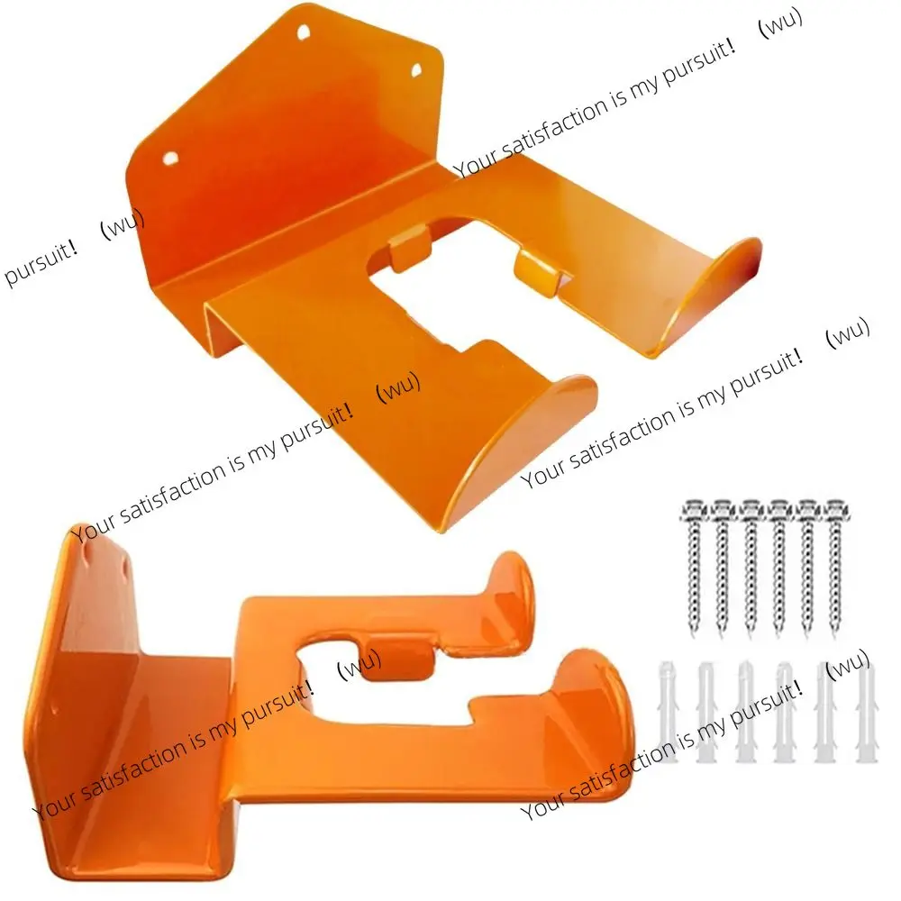 ZOCI-Wall Mounted Trimmer Rack Heavy Duty Iron Lawn Mower Rack Universal，Garden Tools Storage Hooks for Garage Organizer