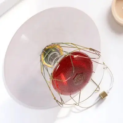 

1Pcs Livestock Heating Lamp High Temperature Resistant Safe Use Incubator Box Heating Light Little Pig Cage Accessory