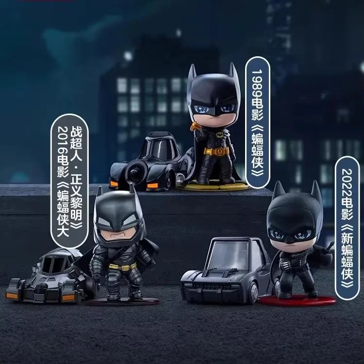 Pop Mart Batman 85 Aniversario Series Blind Box Action Figure Desktop Ornament Decoration Birthday Gift Toys Forchildren