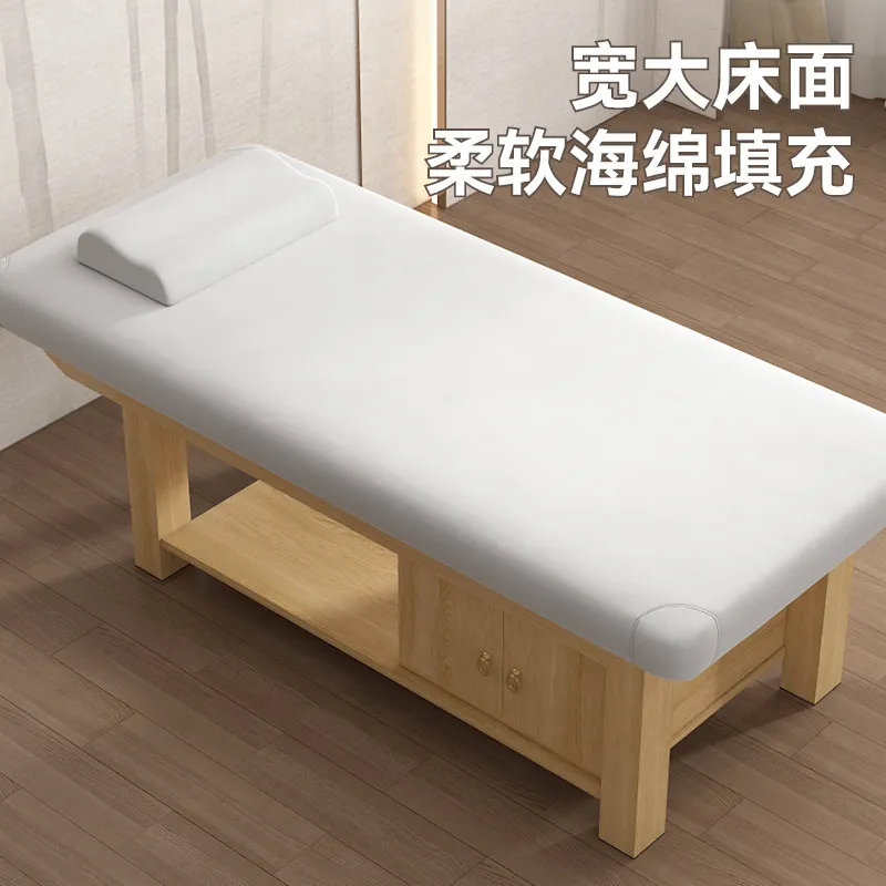 Solid wood massage and beauty bed special massage and physiotherapy integrated bed special Chinese medicine bone setting for bea