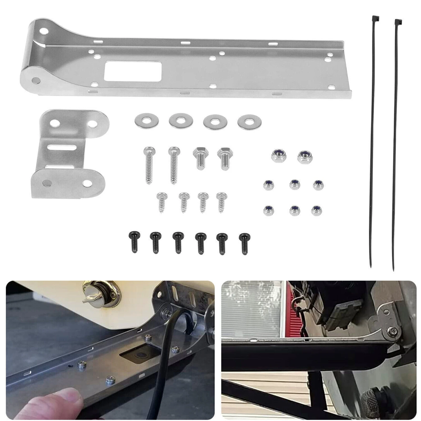 Transducer Mounting Bracket Professional Replacement Parts for Lss-2 HD Skimmer Transducer Mount Bracket Replacement Part