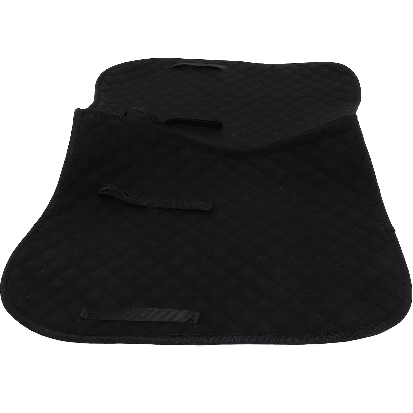 

Comfortable Eva Cotton Polyester Horse Saddle Pad Anti-Slip Back Support for Long Term Riding Western Style Reusable Breathable