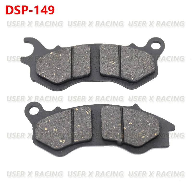 USERX-Pastillas de freno de disco para motocicleta, accesorio delantero y trasero para Honda PCX, NSC, SH 50, 110, 125, 150, PEUGEOT Django SFA603