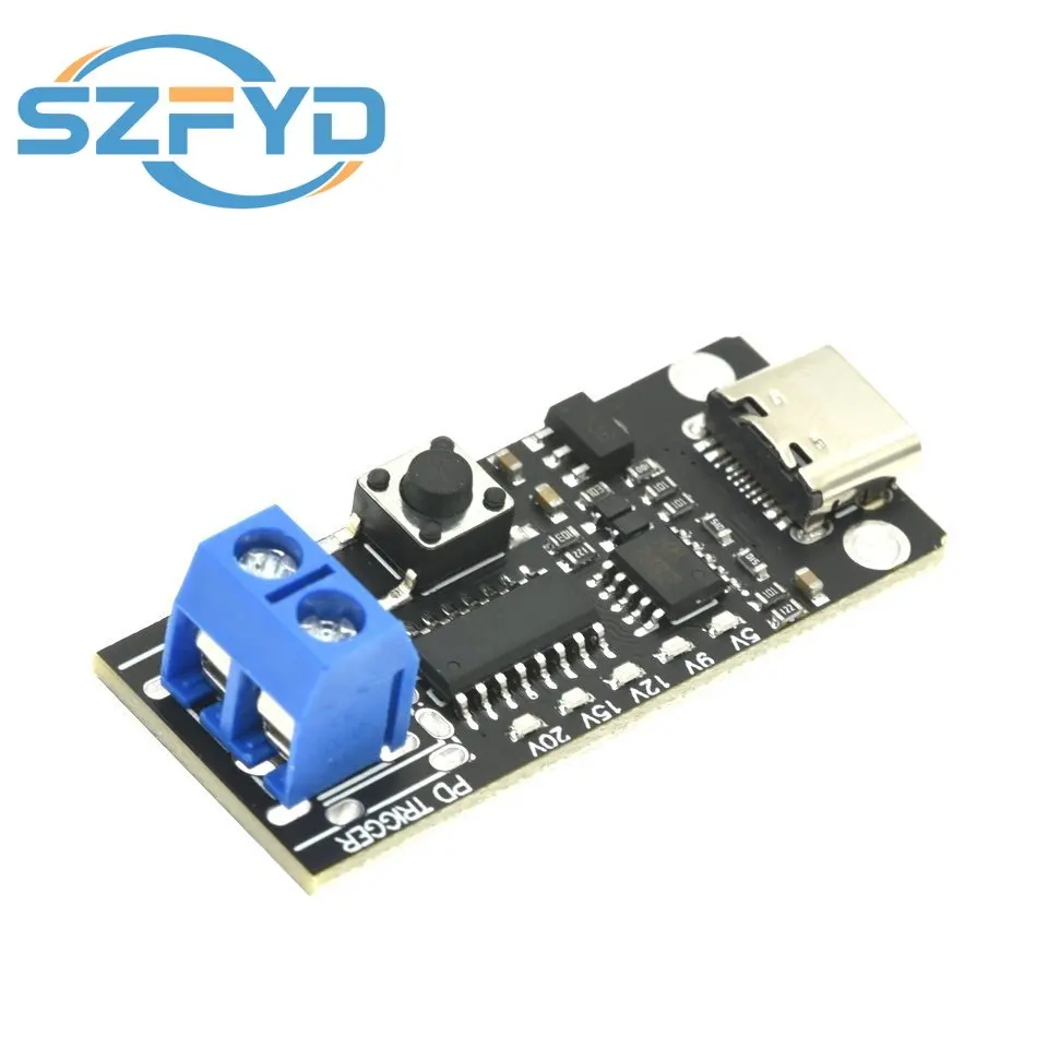 CMTPD Módulo de carga rápida USB-C 100W PD/QC - Placa de refuerzo - imagen 5