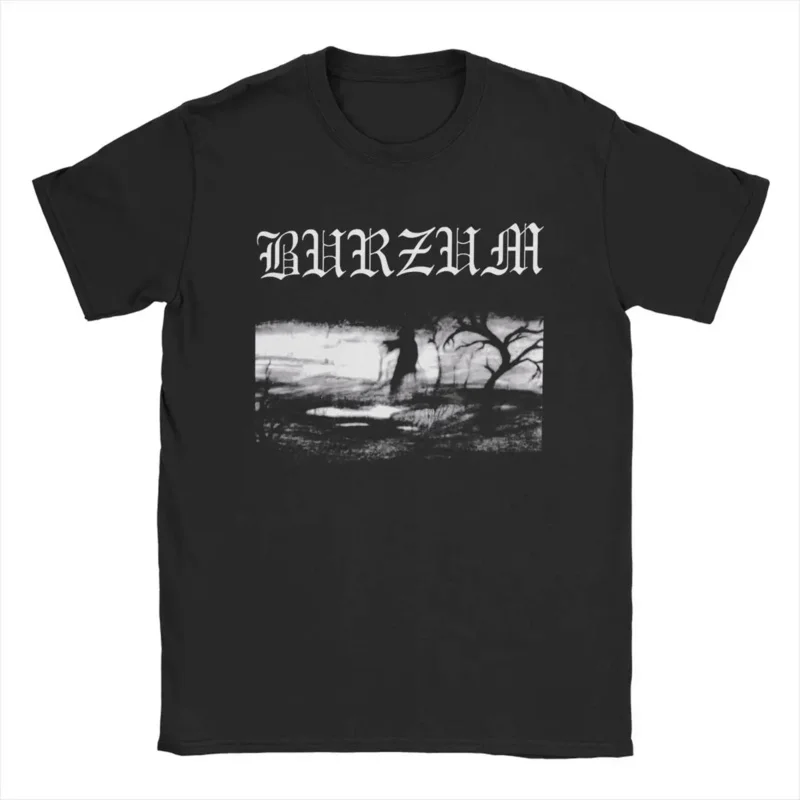 Casual Burzum T-shirt for men round collar cotton t shirt short sleeve tee shirt graphic clothes