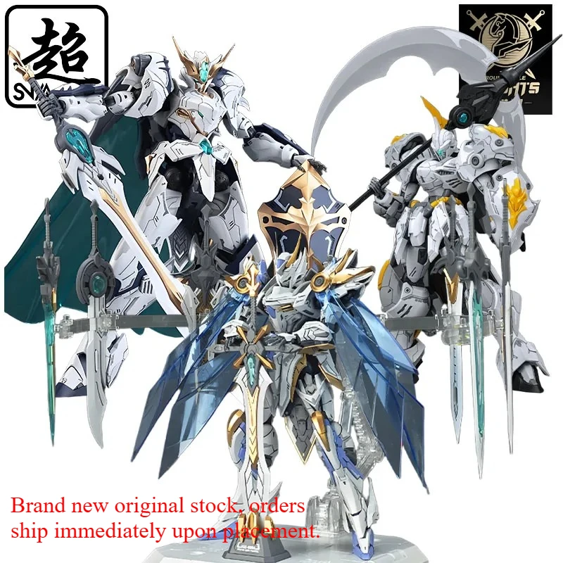 SNAA Original Knights of The Round Table Series Tristan Lancelot Figure Assembly Model Toys Collectible Model Ornaments Gifts
