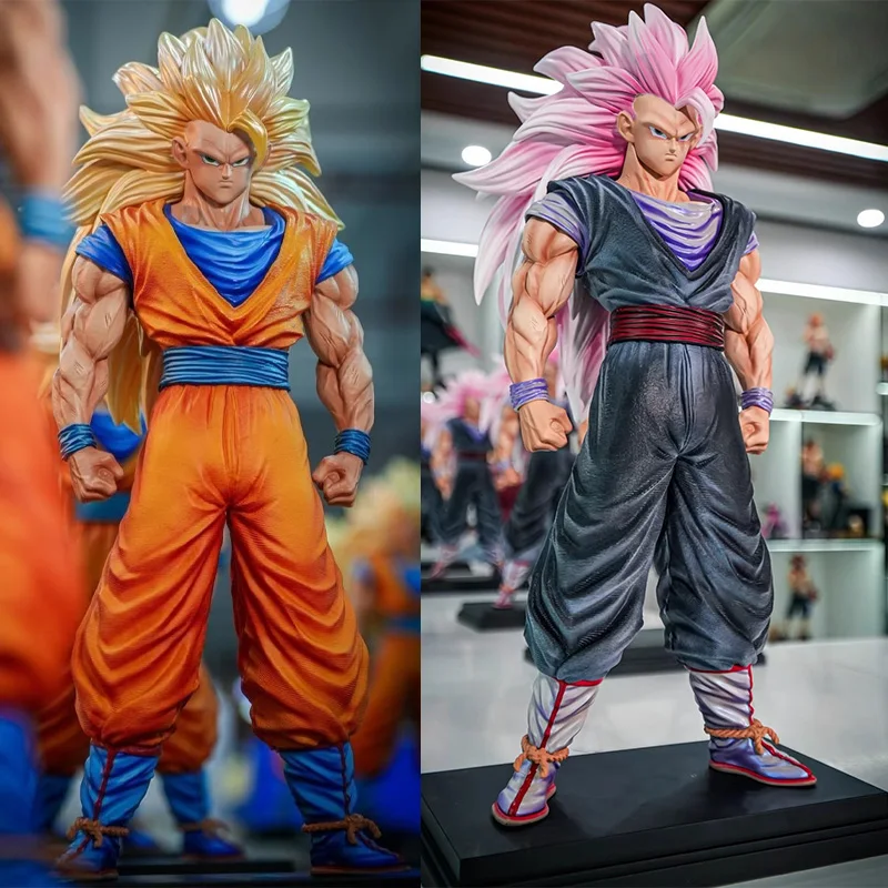 

Новая фабричная статуя JT, аниме Dragon Ball, фигурки Super Saiyan 3, фигурки Сон Гоку, модель Какаротто, коллекция кукол, подарок, модная игрушка