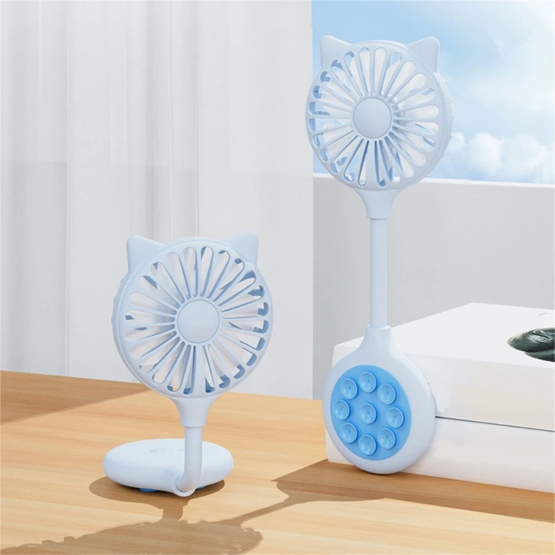 Conveniente ventilador ventilador bolsillo, textura ABS, ventilador viaje, ventilador libre, ligero